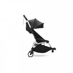 Châssis yoyo 3 connect blanc avec assise pack 6+ noir Stokke