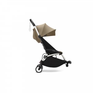 Châssis yoyo 3 connect blanc avec assise pack 6+ toffee Stokke