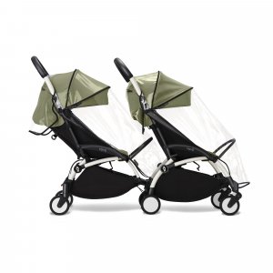 Châssis yoyo 3 connect blanc avec assise pack 6+ toffee Stokke
