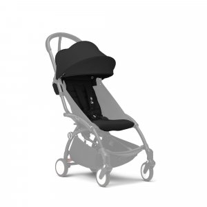 Châssis yoyo 3 connect noir avec assise pack 6+ noir Stokke