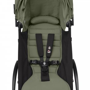 Châssis yoyo 3 connect noir avec assise pack 6+ olive Stokke