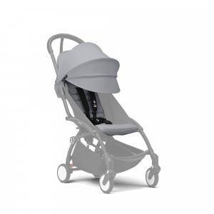 Châssis yoyo 3 connect noir avec assise pack 6+ stone Stokke