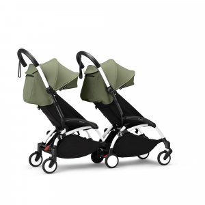 Châssis yoyo 3 connect blanc avec assise pack 6+ bonpoint Stokke