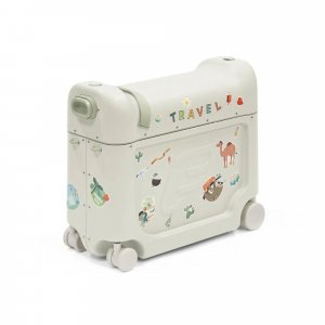 Valise avion pour enfant bed box 2.0 jetkids sea green Stokke