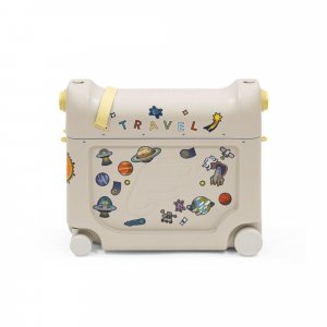 Valise avion pour enfant bed box 2.0 jetkids moonglow white Stokke