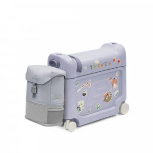 Pack jetkids sac à dos pour enfant + valise bedbox 2.0 arctic blue Stokke