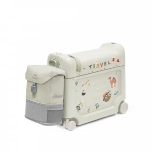 Pack jetkids sac à dos enfant + valise bedbox 2.0 sea green Stokke