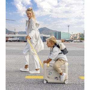 Pack jetkids sac à dos enfant + valise bedbox 2.0 moonglow white Stokke
