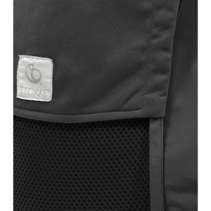 Porte bébé limas en tissu mesh anthracite Stokke