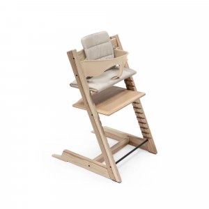 Pack chaise haute tripp trapp et son baby set wild wood Stokke