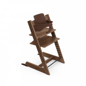 Pack chaise haute tripp trapp avec son baby set et sa tablette - warm brown Stokke