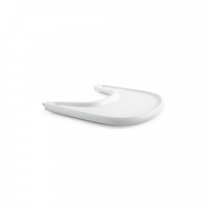 Pack chaise haute tripp trapp + baby set + tablette rose poudré Stokke