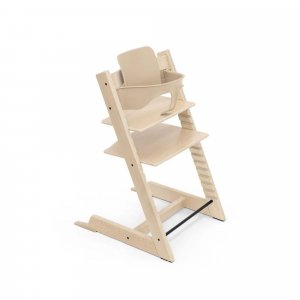 Pack chaise haute tripp trapp naturel et son baby set Stokke