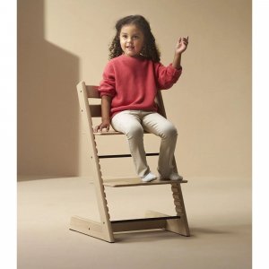 Pack chaise haute tripp trapp naturel et son baby set Stokke