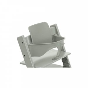 Pack chaise haute tripp trapp vert glacier et son baby set Stokke