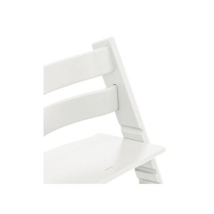 Pack chaise haute tripp trapp avec son baby set et sa tablette blanc Stokke