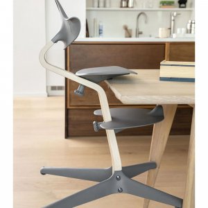 Chaise haute nomi natural grey Stokke