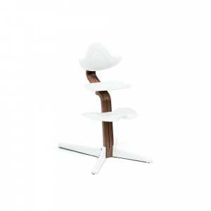 Chaise haute nomi walnut white Stokke