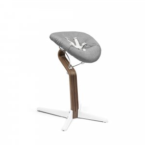 Chaise haute nomi walnut white Stokke