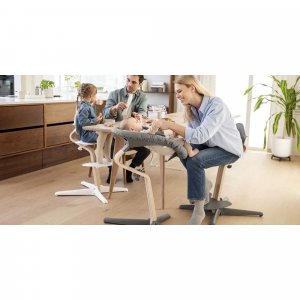 Chaise haute nomi walnut black Stokke