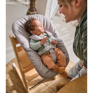 Newborn set gris pour chaise tripp trapp Stokke