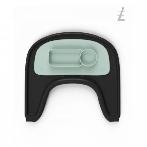 Plateau tray pour chaise haute tripp trapp noir Stokke