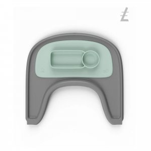 Plateau tray pour chaise haute tripp trapp gris Stokke