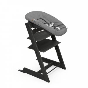 Chaise haute bébé évolutive tripp trapp noire Stokke
