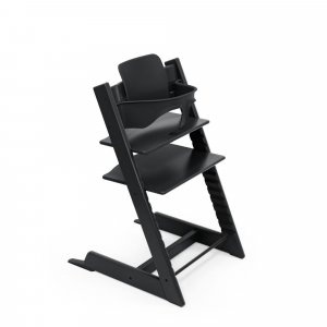 Chaise haute bébé évolutive tripp trapp noire Stokke