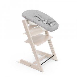 Chaise haute bébé évolutive tripp trapp blanchi Stokke