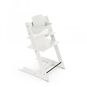 Chaise haute bébé évolutive tripp trapp blanc Stokke