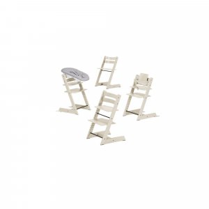 Chaise haute tripp trapp vanilla white Stokke