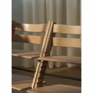Chaise haute bébé évolutive tripp trapp chêne naturel Stokke