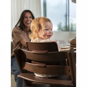 Chaise haute tripp trapp chêne warm brown Stokke