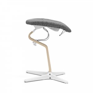 Newborn set pour chaise haute nomi - white grey sand Stokke