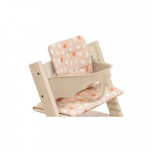 Coussin pour chaise haute tripp trapp rose bonbon Stokke