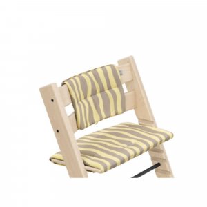 Coussin pour chaise haute tripp trapp jaune citronné Stokke