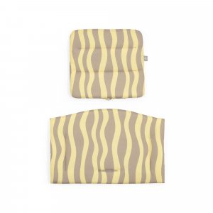 Coussin pour chaise haute tripp trapp jaune citronné Stokke