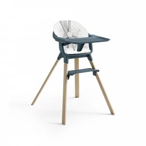 Coussin chaise haute clikk blueberry boat Stokke