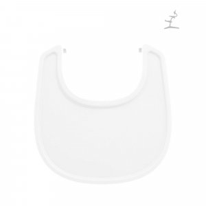 Plateau tablette pour chaise haute nomi blanc Stokke