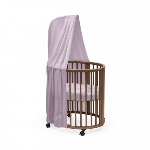 Chambre duo berceau sleepi + commode sleepi + matelas - warm brown Stokke