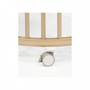 Chambre duo berceau sleepi naturel + commode sleepi naturel Stokke