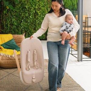 Transat balancelle yoga light sand Stokke
