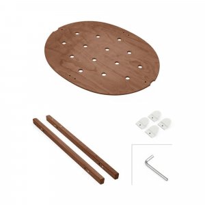 Kit de réduction de taille du lit sleepi - warm brown Stokke