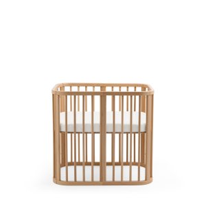 Berceau en bois mini nighti natural + matelas Stokke