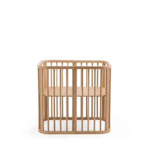 Berceau en bois mini nighti natural + matelas Stokke