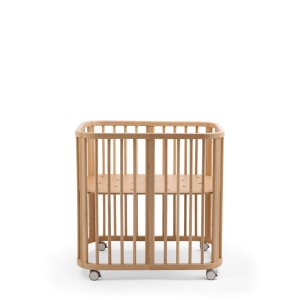 Berceau en bois mini nighti natural + matelas Stokke