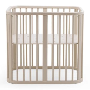 Berceau en bois mini nighti vanilla white Stokke