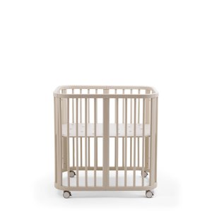 Berceau en bois mini nighti vanilla white Stokke