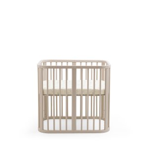 Berceau en bois mini nighti vanilla white Stokke